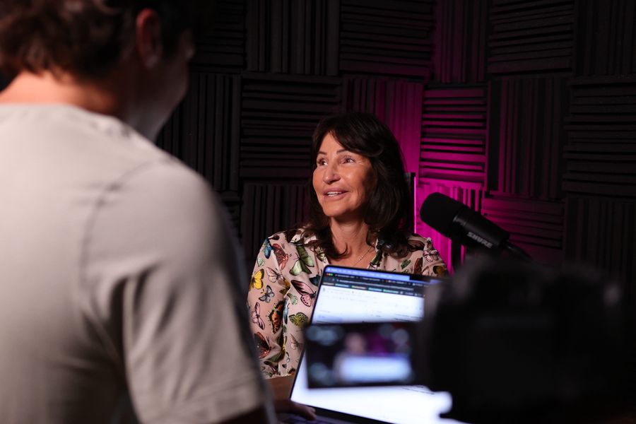 On-site filming with a YSHQ client