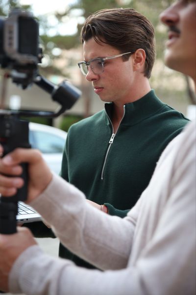 On-site filming with a YSHQ client